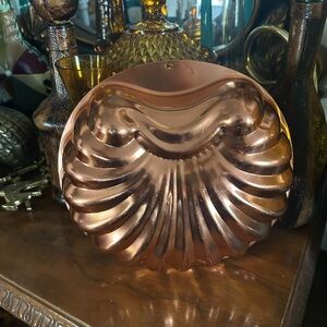 Vintage Wear-Ever Copper Shell Mold